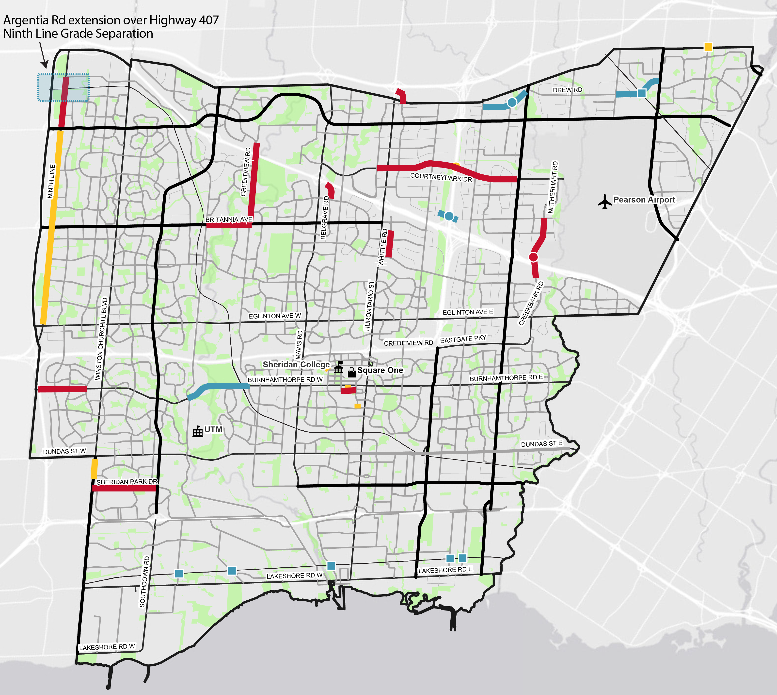 Road Network Map